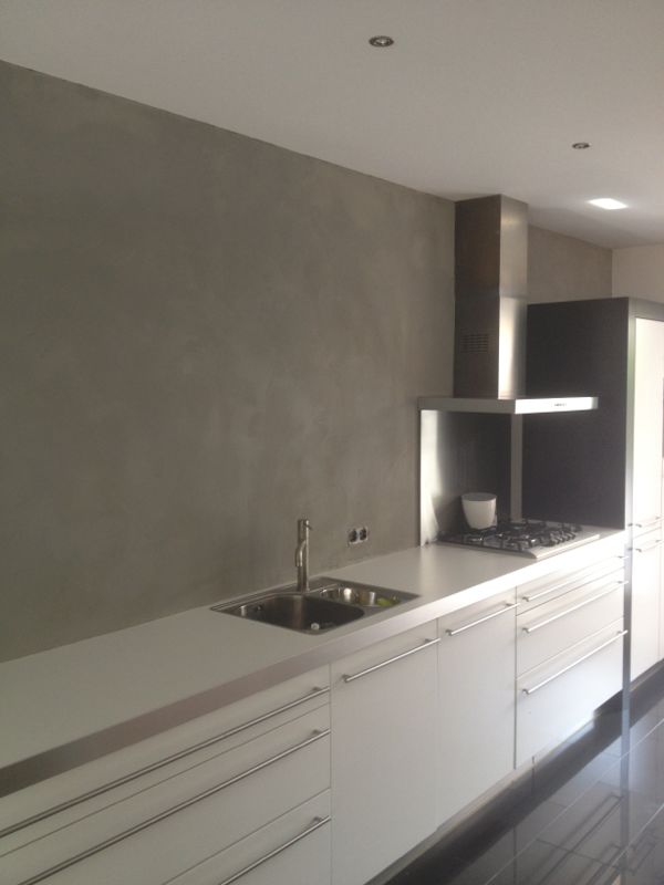 Stucadoor Oosternijkerk keuken betonlook De Alde Stjelp Inbouwradio Badkamer Jung ~ Stucadoor Oosternijkerk keuken betonlook De Alde Stjelp